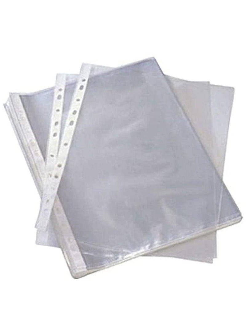 File transparent folder for keeping papers - light type - 100 pieces - A4 30 mic - Image 1